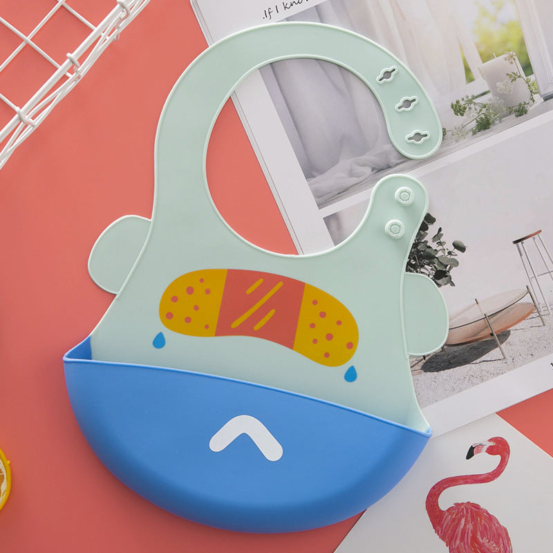 Make Mealtime a Breeze with Our Silicone Baby Eating Bib