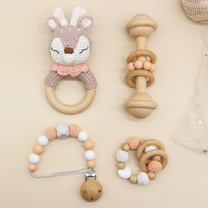Delightful Handmade Crochet Rattles for Your Baby