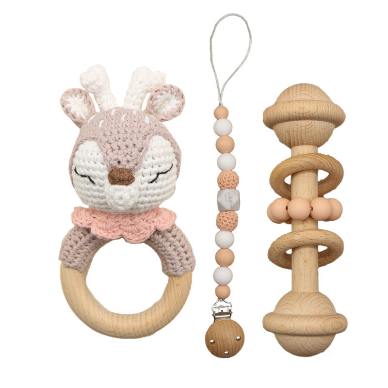Handmade Crochet Rattles Toys