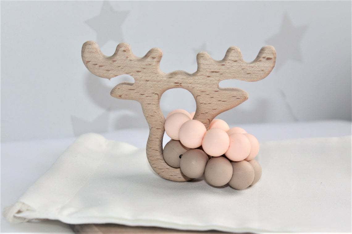 Baby Wooden Rattle Toys