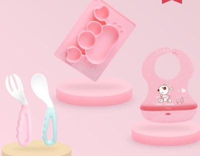 Baby Silicone Suction Cup Dishes