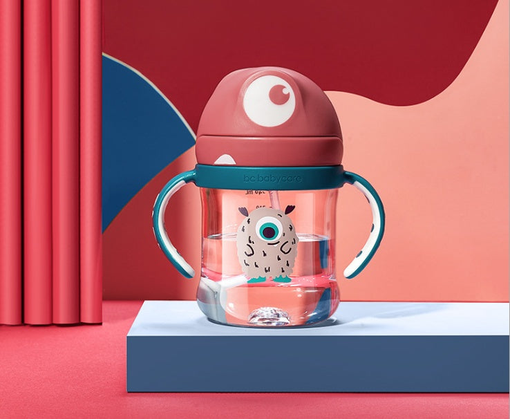 Anti-Choke Straw Baby Water Bottle