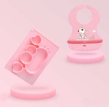 Baby Silicone Suction Cup Dishes