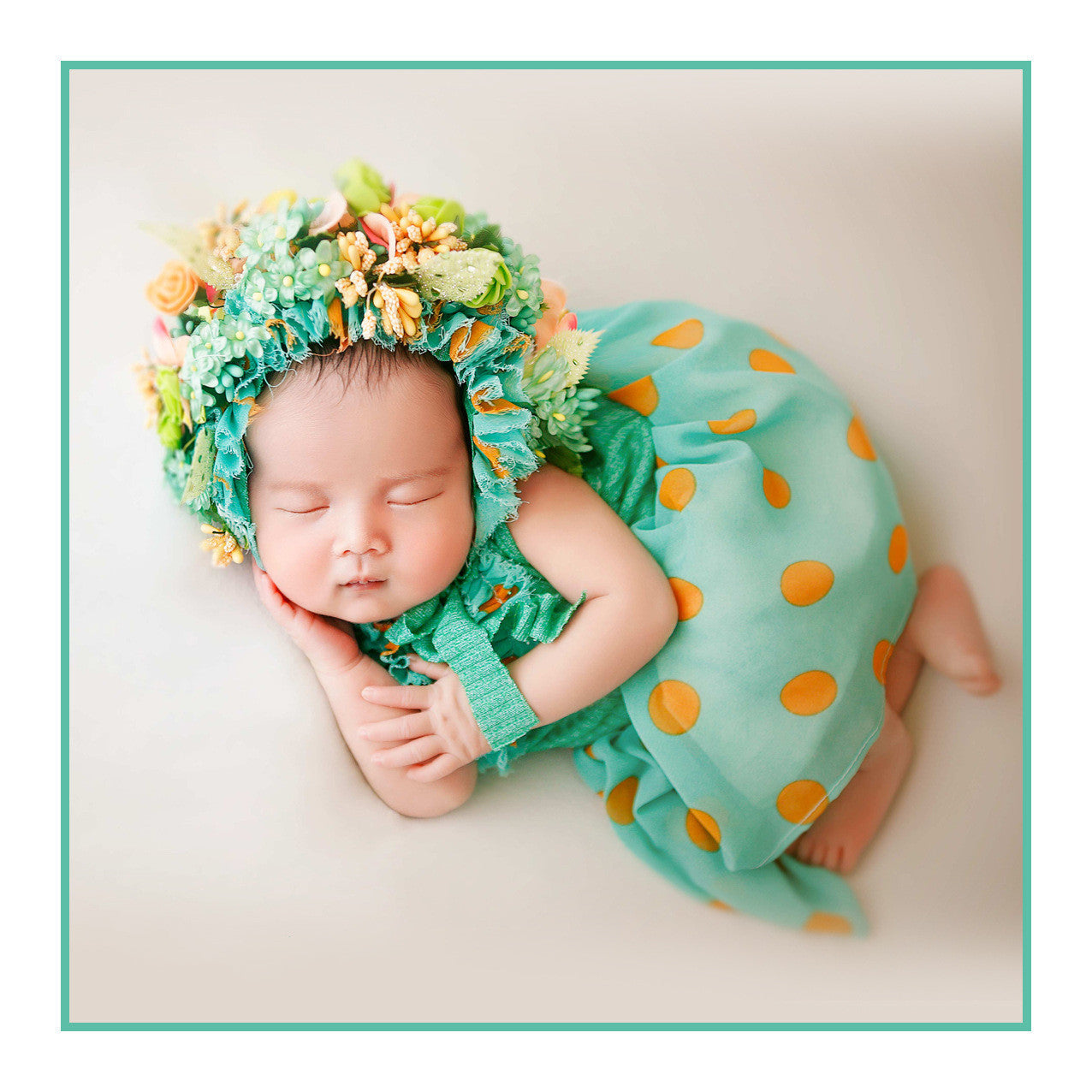 Baby Girl Hairband Photo Head Flower