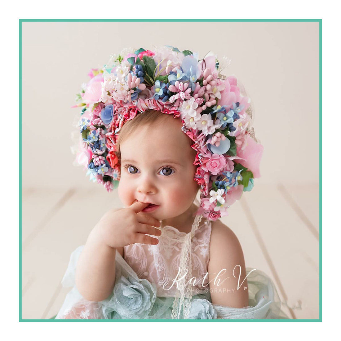 Baby Girl Hairband Photo Head Flower