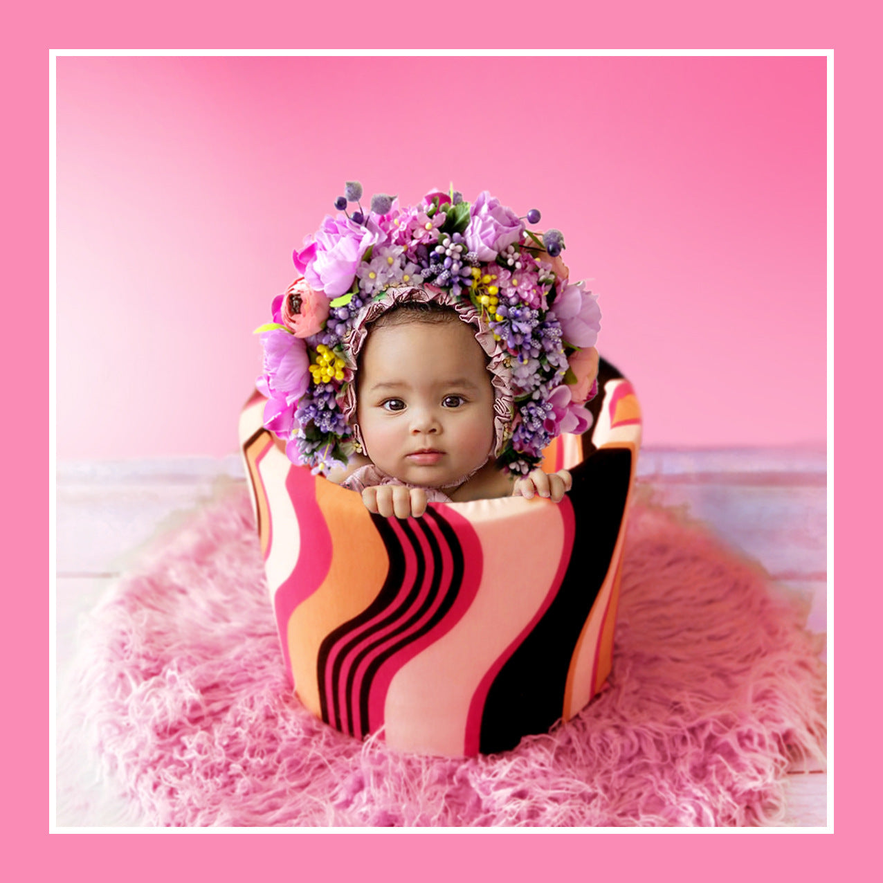Baby Girl Hairband Photo Head Flower