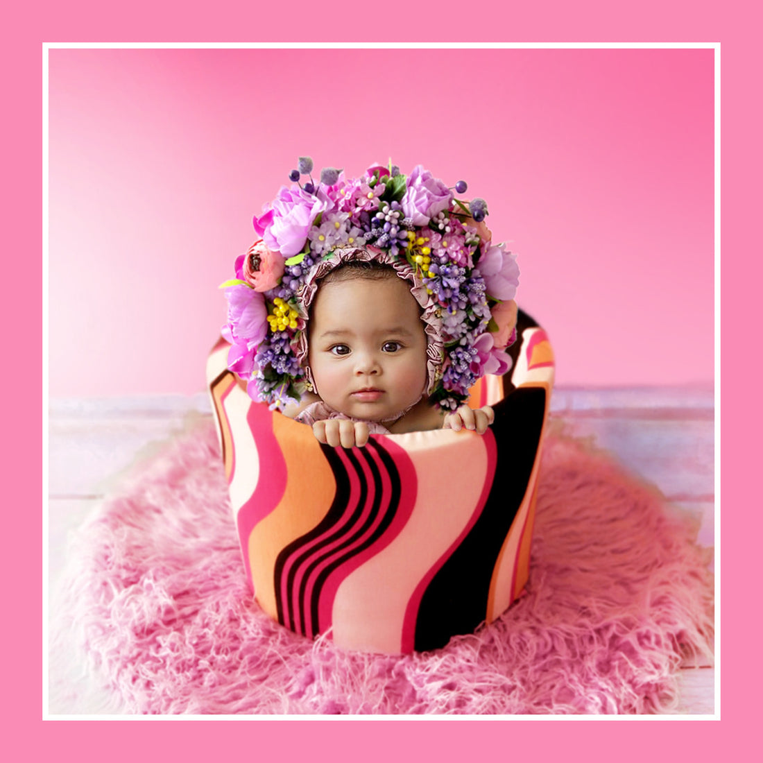 Baby Girl Hairband Photo Head Flower
