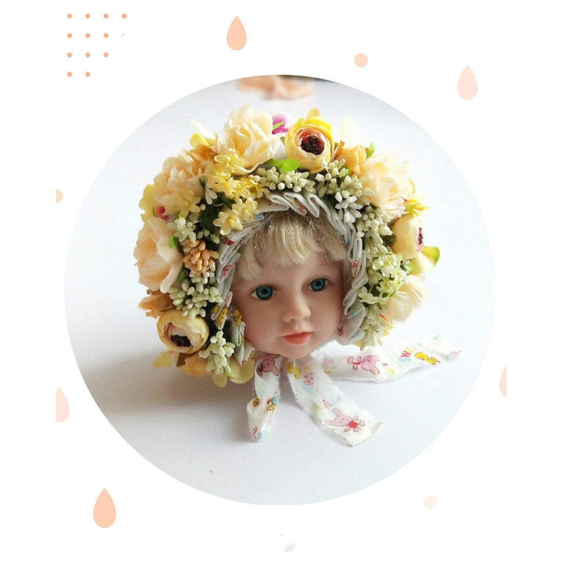 Baby Girl Hairband Photo Head Flower