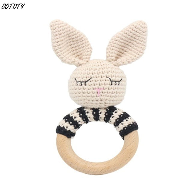 Baby rattles crochet diy material