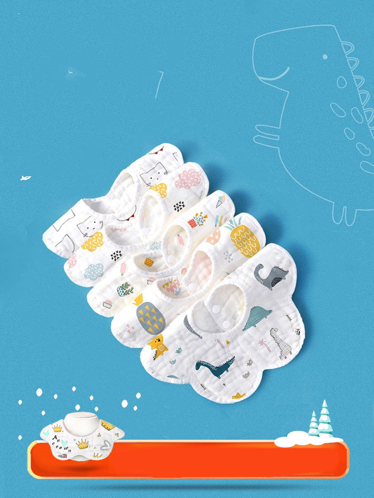 Rotating Flower Waterproof Baby Cloths