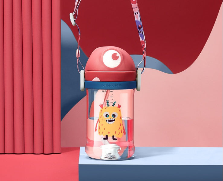 Anti-Choke Straw Baby Water Bottle