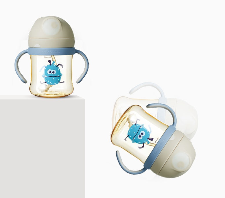 Anti-Choke Straw Baby Water Bottle