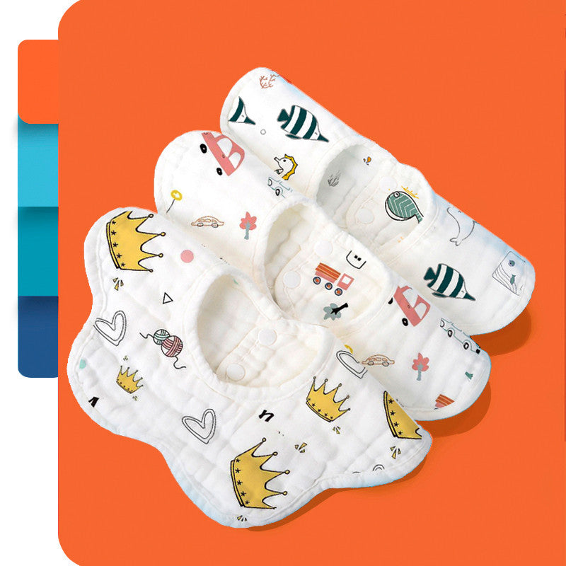 Rotating Flower Waterproof Baby Cloths