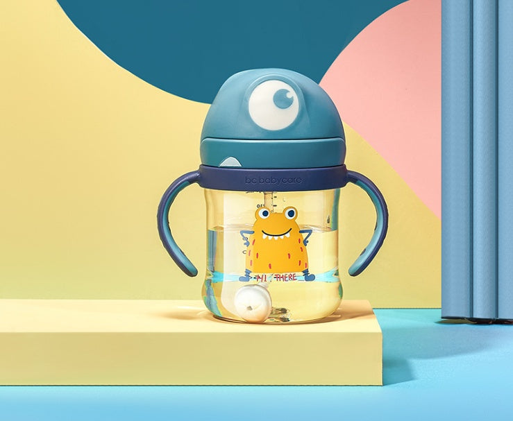 Anti-Choke Straw Baby Water Bottle