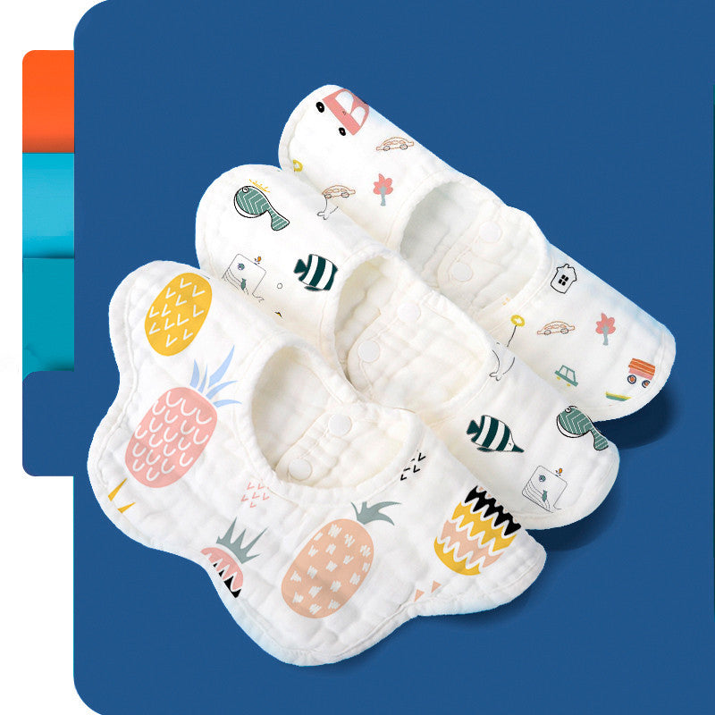 Rotating Flower Waterproof Baby Cloths