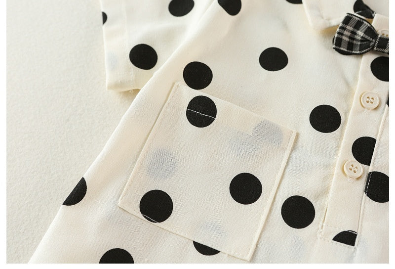 Cotton Newborn Short Sleeve Rompers