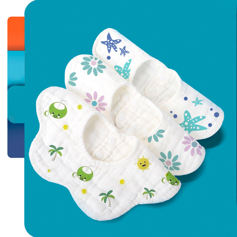 Rotating Flower Waterproof Baby Cloths