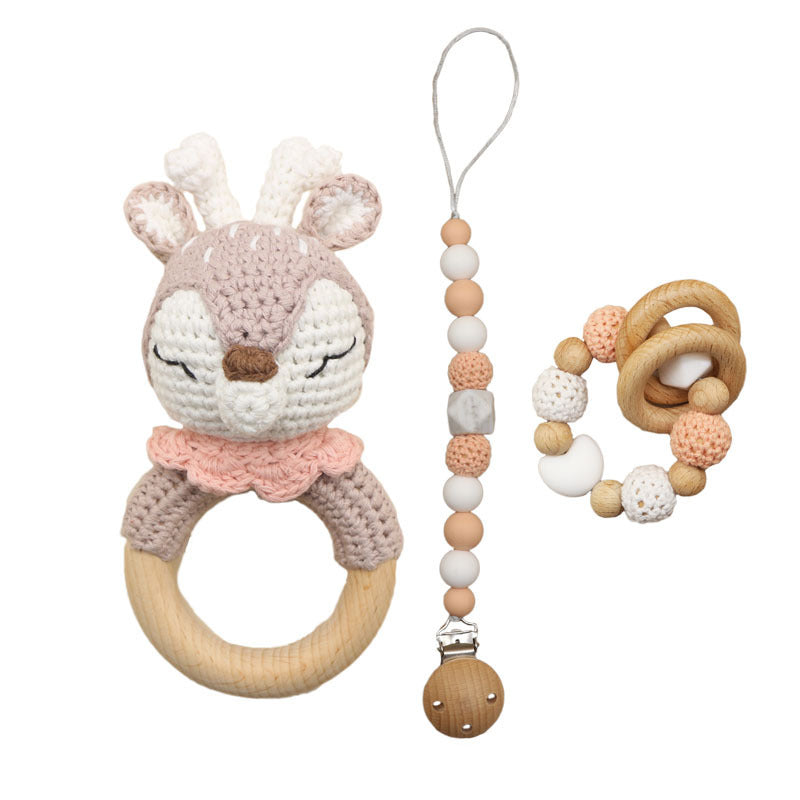 Handmade Crochet Rattles Toys