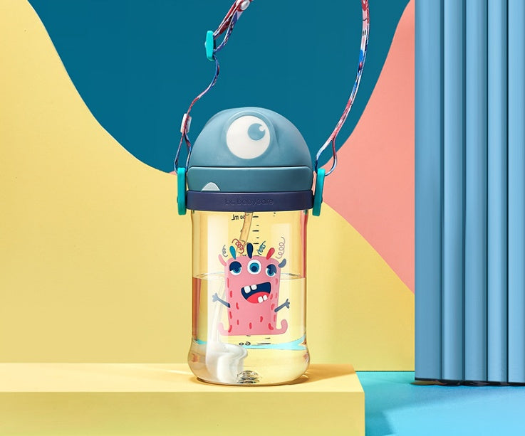 Anti-Choke Straw Baby Water Bottle