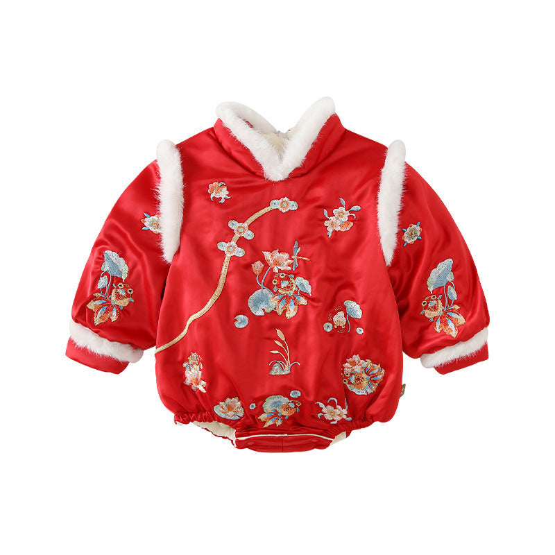 Onesie Winter Baby Triangle Rompers