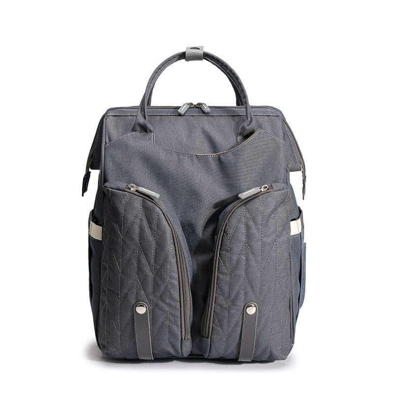 Folding crib mummy bag