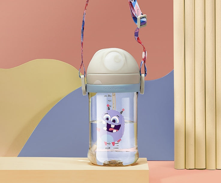 Anti-Choke Straw Baby Water Bottle