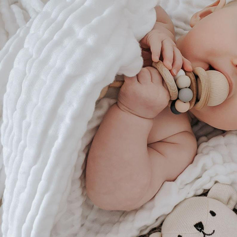 Baby Wooden Rattle Toys