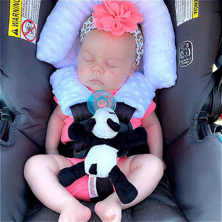 Baby Stroller Car Safety Soft Sleeping Head Pillow