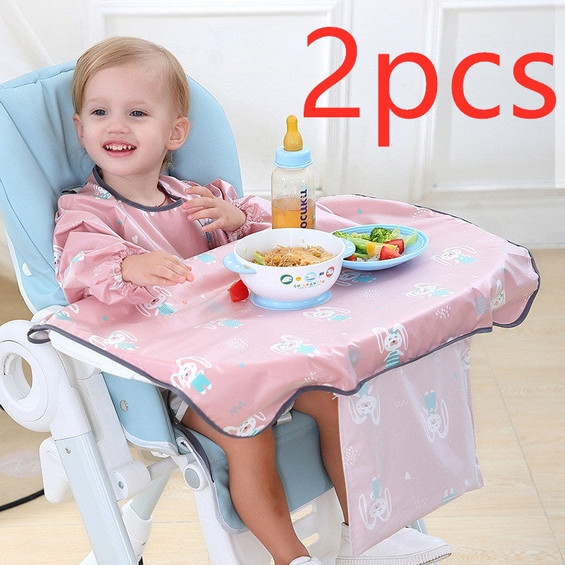 Baby Eating Dining Chair Bib Cover