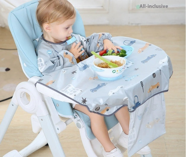 Baby Eating Dining Chair Bib Cover