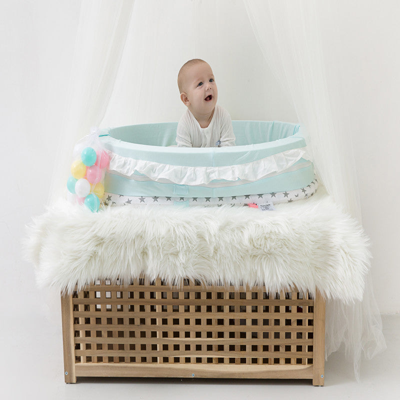 Foldable Portable Crib Removable And Washable Bionic