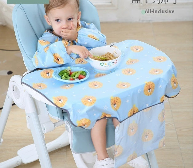 Baby Eating Dining Chair Bib Cover