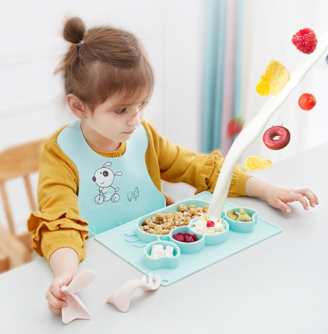 Baby Silicone Suction Cup Dishes