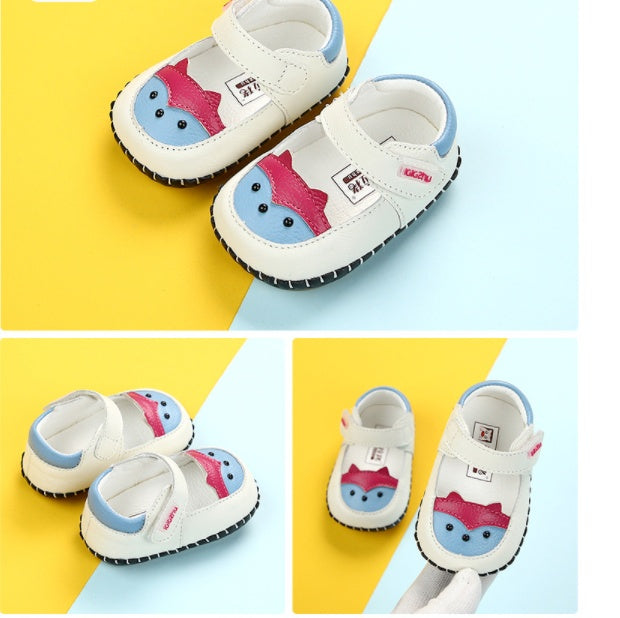 Newborn leather shoes