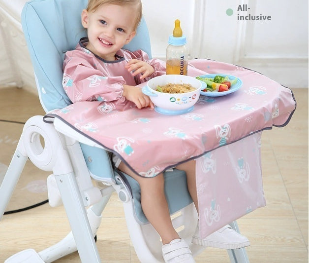 Baby Eating Dining Chair Bib Cover