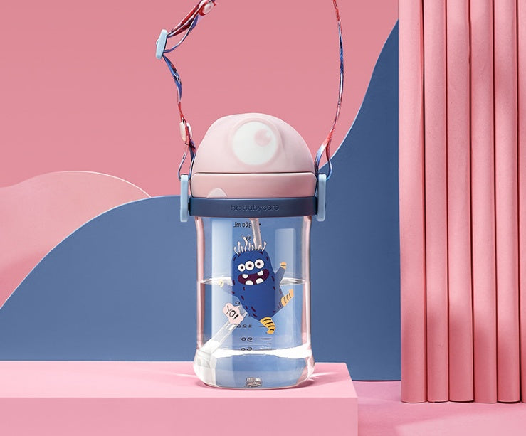 Anti-Choke Straw Baby Water Bottle