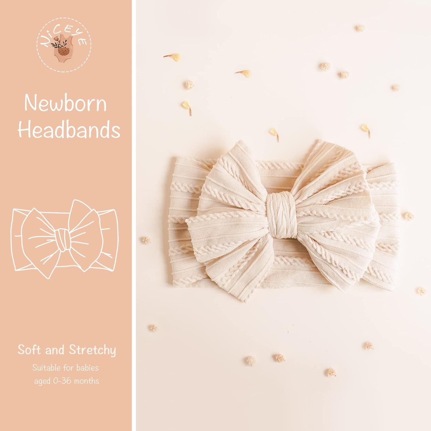 Handmade Baby Headbands Soft