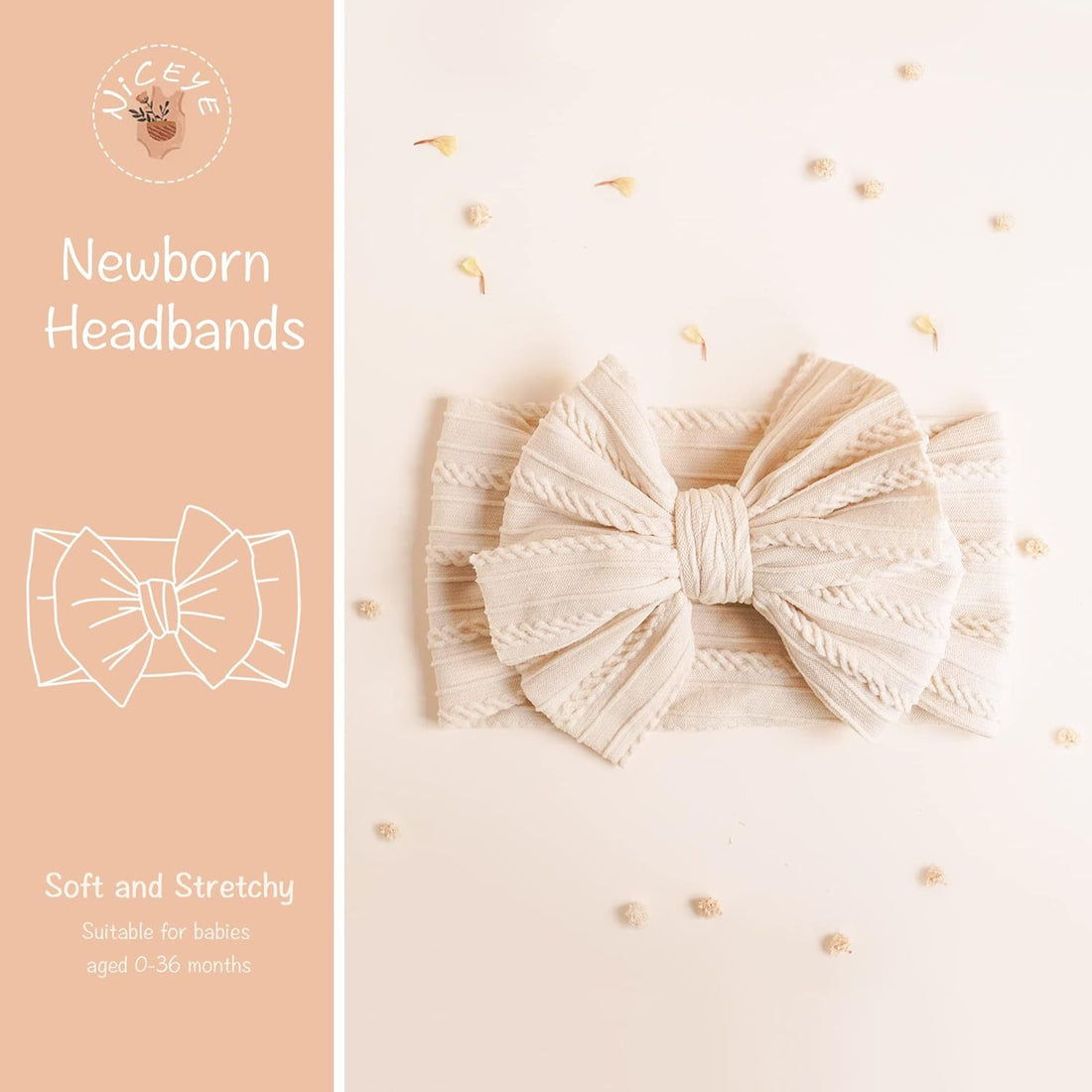 Handmade Baby Headbands Soft