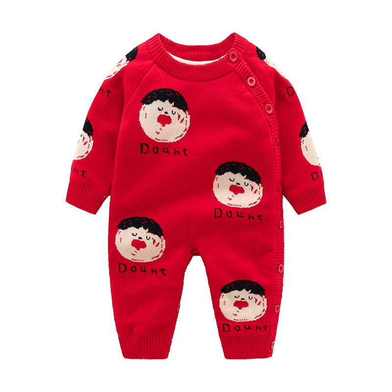 Newborn Baby Clothes Baby Crawling Clothes