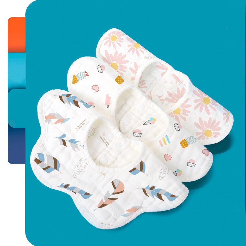 Rotating Flower Waterproof Baby Cloths