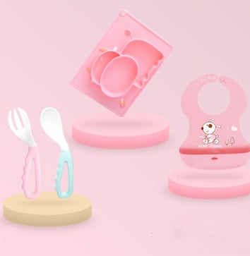 Baby Silicone Suction Cup Dishes