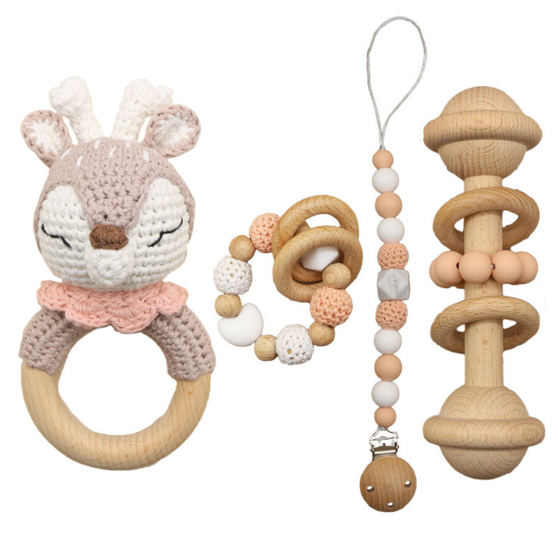 Handmade Crochet Rattles Toys