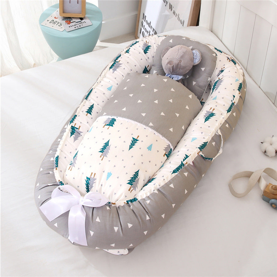 Cotton Breathable Folding Washable Crib