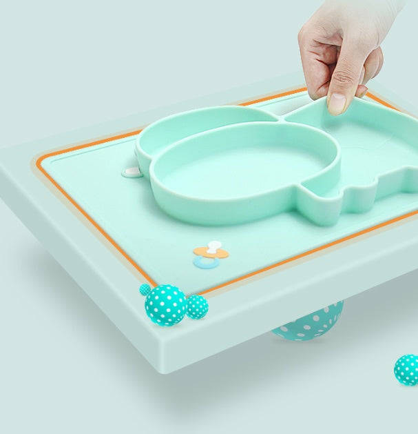 Baby Silicone Suction Cup Dishes