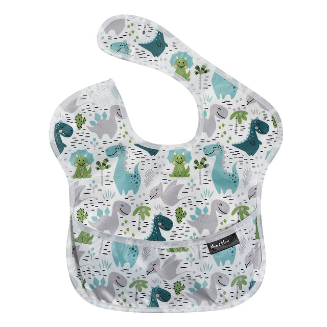 Polyester TPU Coated Waterproof Baby Bibs