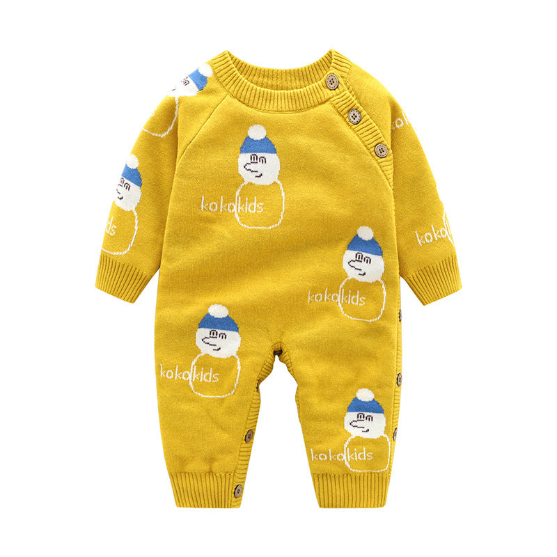 Newborn Baby Clothes Baby Crawling Clothes