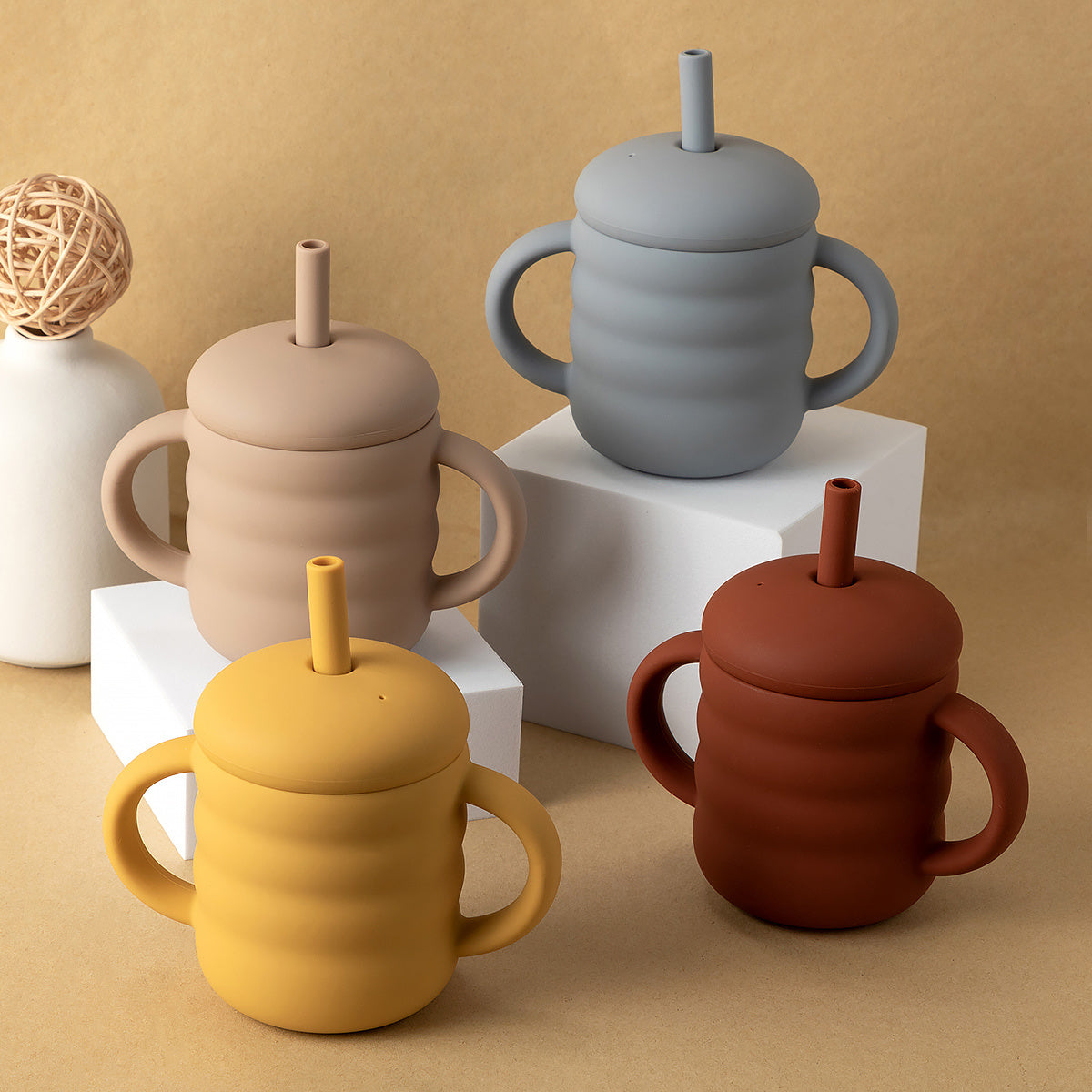 Baby Silicone Sippy Cup BPA-Free