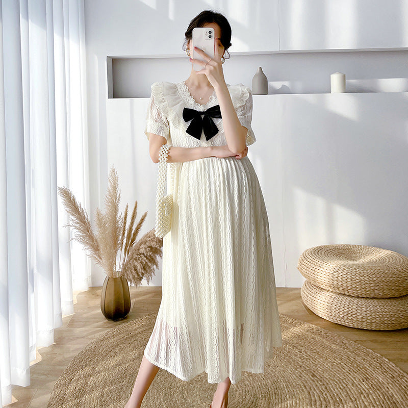 Mid-Length Maternity Dress Trend