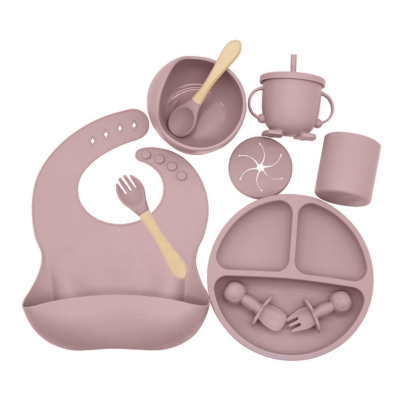 New Baby Silicone Feeding Food Set
