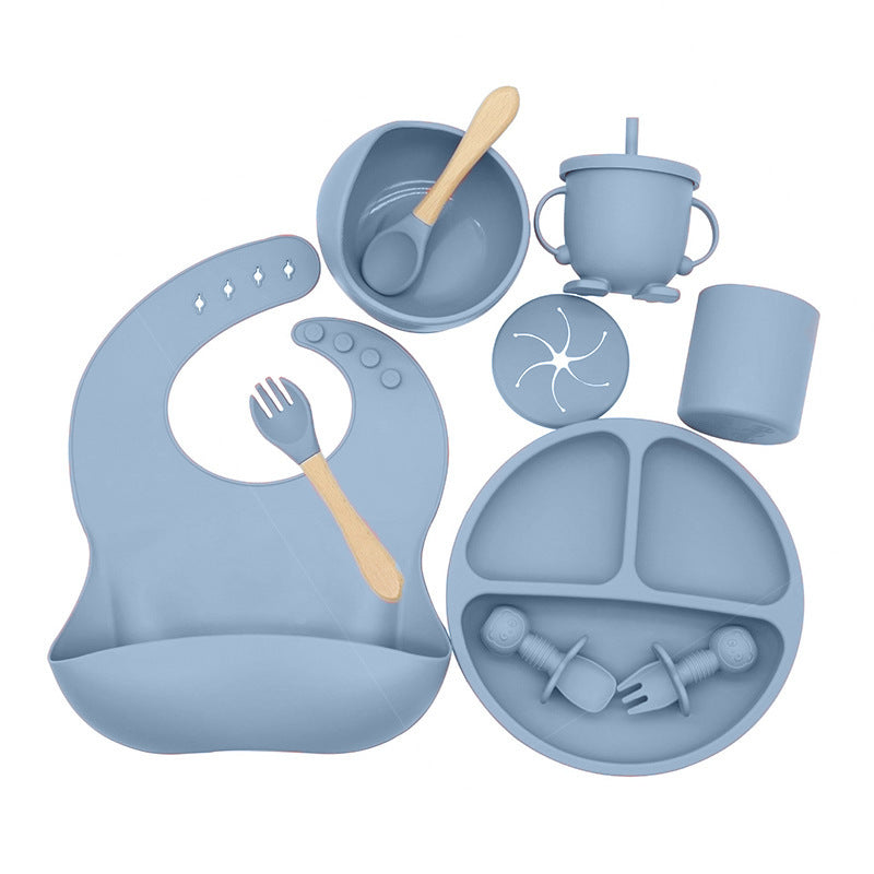 New Baby Silicone Feeding Food Set